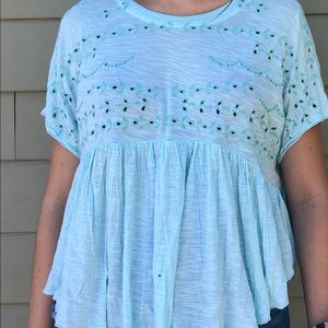 Free People flowy blouse